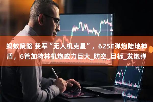 蚂蚁策略 我军“无人机克星”，625E弹炮陆地神盾，6管加特林机炮威力巨大_防空_目标_发炮弹